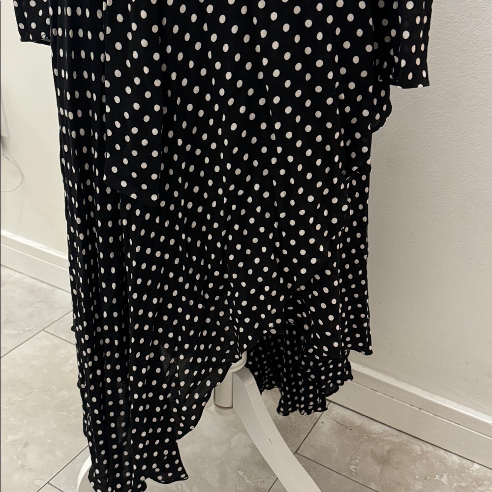 Zimmermann Polka Dot Wrap Dress - Picture 7 of 10